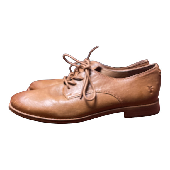 Frye Shoes - Frye Brown Leather Oxford Lace Up Shoes Womens Size 8.5M
